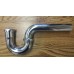 Plumbing Tubular P Trap Brass Tube 1-1/2  x 1-1/2 x 17 ga Inch Gao Joint Connection Chrome
